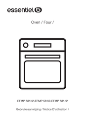 essentiel b EFMP 581i2 Notice D'utilisation