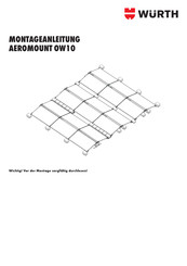 Würth AEROMOUNT OW10 Instructions De Montage