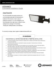 Ledvance Area Flood 4A Guide D'installation