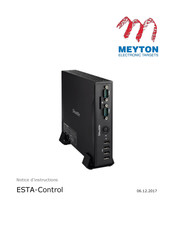 Meyton ESTA-Control Notice D'instructions