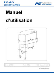 PS Automation 8035625 Manuel D'utilisation