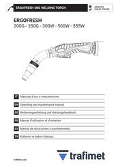 Trafimet ERGOFRESH 500W Manuel D'utilisation Et D'entretien