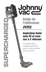 Johnny Vac JV252 Guide De L'utilisateur