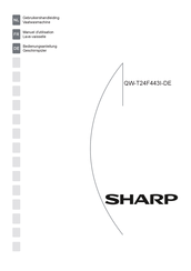 Sharp QW-T24F443I-DE Manuel D'utilisation