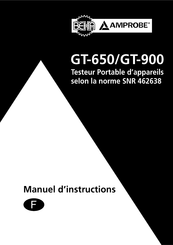 Beha-Amprobe GT-650 Manuel D'instructions