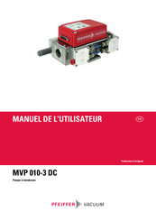 Pfeiffer Vacuum MVP 010-3 DC Manuel De L'utilisateur