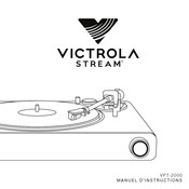 VICTROLA STREAM VPT-2000 Manuel D'instructions