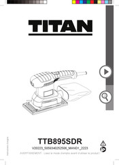 Titan TTB895SDR Instructions D'origine