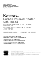 Kenmore KH-7E01-SSTP Guide D'utilisation Et D'entretien