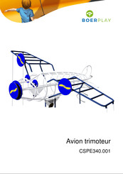 BOERPLAY Avion trimoteur Instructions D'installation