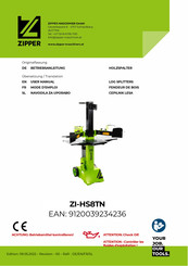 Zipper Maschinen ZI-HS8TN Mode D'emploi