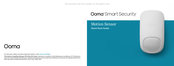 ooma SmartSecurity Motion Sensor Guide De Démarrage Rapide