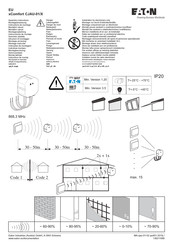 Eaton xComfort CJAU-01/X Instructions De Montage