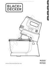 Black & Decker M350 Mode D'emploi
