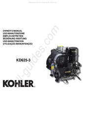 Kohler KD625-3 Emploi Et Entretien