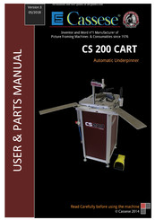 Cassese CS 200 CART Manuel D'utilisation