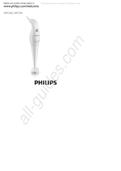Philips HR1341/00 Mode D'emploi