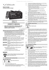 Schumacher Electric PS-1562A Manuel Du Propriétaire