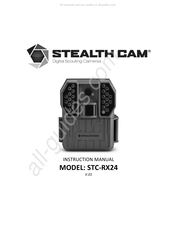 Stealth Cam STC-RX24 Manuel D'instructions