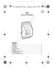 ABB C13 Manuel D'installation