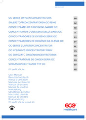 GCE HEALTHCARE OC Serie Notice D'utilisation