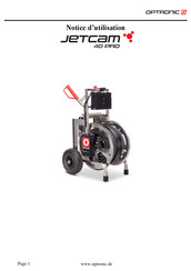 OPTRONIC JETCAM 40 PRO Notice D'utilisation