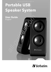 Verbatim Portable USB Speaker System Mode D'emploi