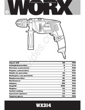 Worx WX314 Mode D'emploi