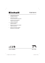 EINHELL TC-ID 720/1 E Instructions D'origine