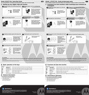 Motorola SCOUT1100 Guide De Démarrage Rapide