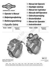 Briggs & Stratton Vanguard 6134 Manuel De L'opérateur