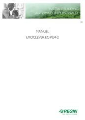 Regin EXOCLEVER EC-PU4-2 Manuel