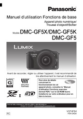 Panasonic Lumix DMC-GF5X Manuel D'utilisation