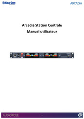 HME Clear-Com Arcadia Station Centrale Manuel Utilisateur