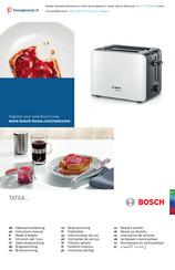 Bosch TAT6A Série Mode D'emploi