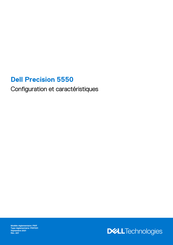 Dell Precision 5550 Configuration Et Caractéristiques