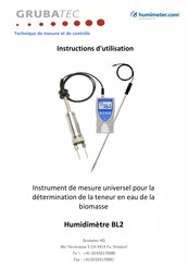 Grubatec BL2 Instructions D'utilisation