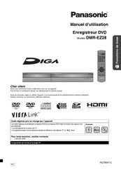 Panasonic DIGA DMR-EZ28 Manuel D'utilisation