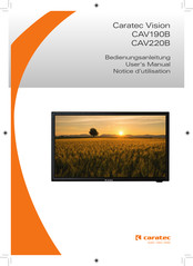 Caratec Vision CAV190B Notice D'utilisation