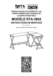 Techni Mobili RTA-3802 Instructions De Montage