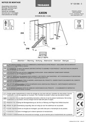 Trigano Jardin AXION AX700 Mode D'emploi