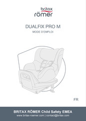 BRITAX RÖMER DUALFIX PRO M Mode D'emploi