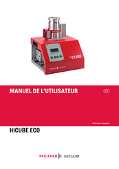 Pfeiffer Vacuum HICUBE ECO Manuel De L'utilisateur