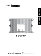 weBoost Signal 4G Mode D'emploi