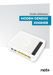 net+ GENEXIS XG6846B Guide Utilisateur