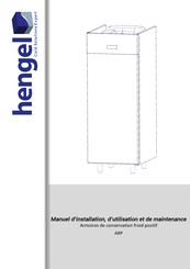 hengel ARP V20-1 Manuel D'installation, D'utilisation Et De Maintenance