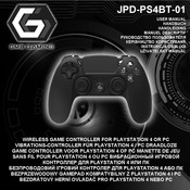 GMB Gaming JPD-PS4BT-01 Manuel