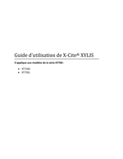 X-Cite XYLIS XT720L Guide D'utilisation