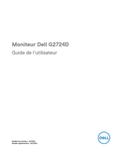 Dell G2724D Guide De L'utilisateur
