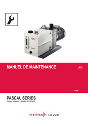 Pfeiffer Vacuum 2063 SD Manuel De Maintenance